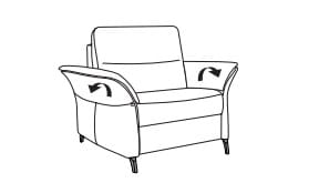 Himolla 1468 Sessel