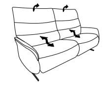 Himolla 4050 Sofas