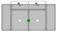 Megapol MP-IN22025 Sofa / Canapé 2,5KV