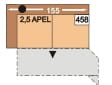 Polipol Sofas Linares-Joella 2,5APEL